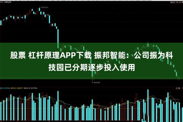 股票 杠杆原理APP下载 振邦智能：公司振为科技园已分期逐步投入使用